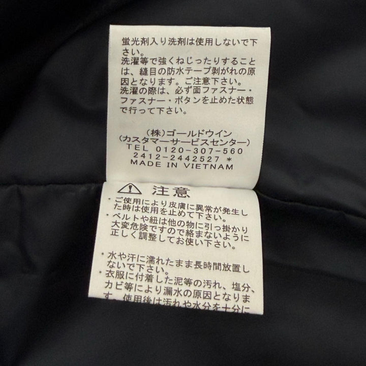 Pristine THE NORTH FACE mountain hoodie Mountain Light Jacket black L NP62550