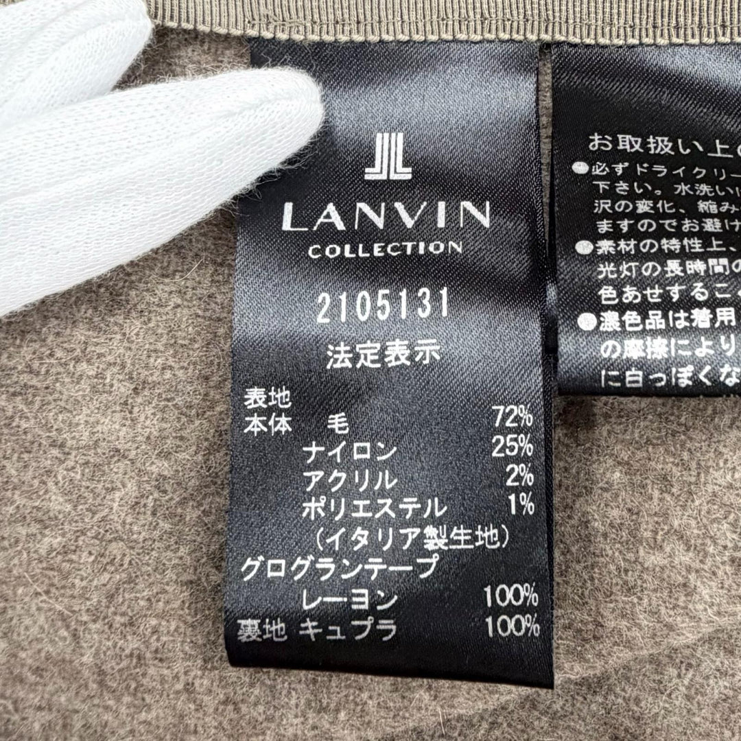Excellent LANVIN COLLECTION Chester coat Single-breasted, 38 2105131
