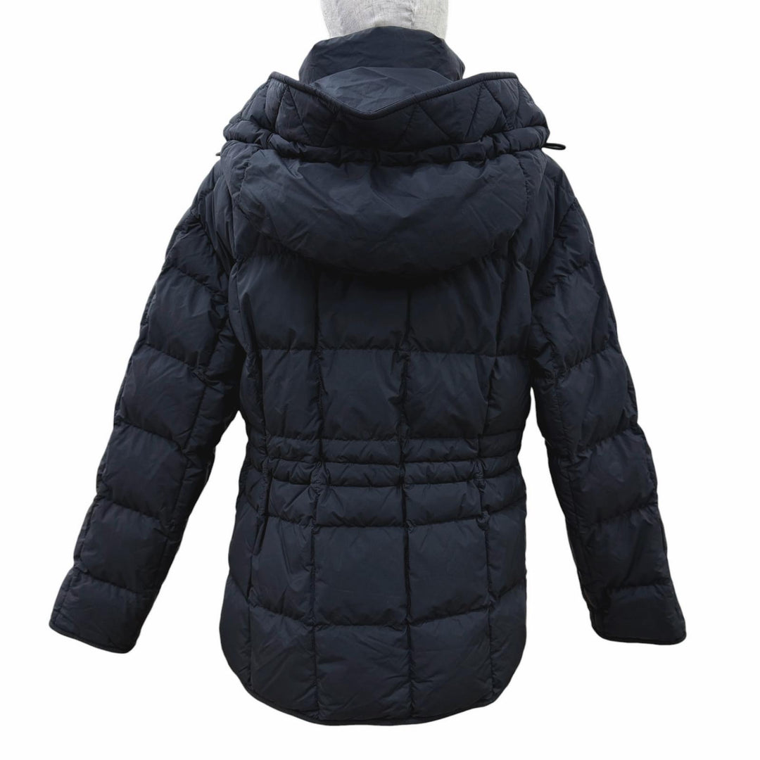 Great MONCLER Down jacket ESTELAT Logo patch and hood black 00 H20931A00096