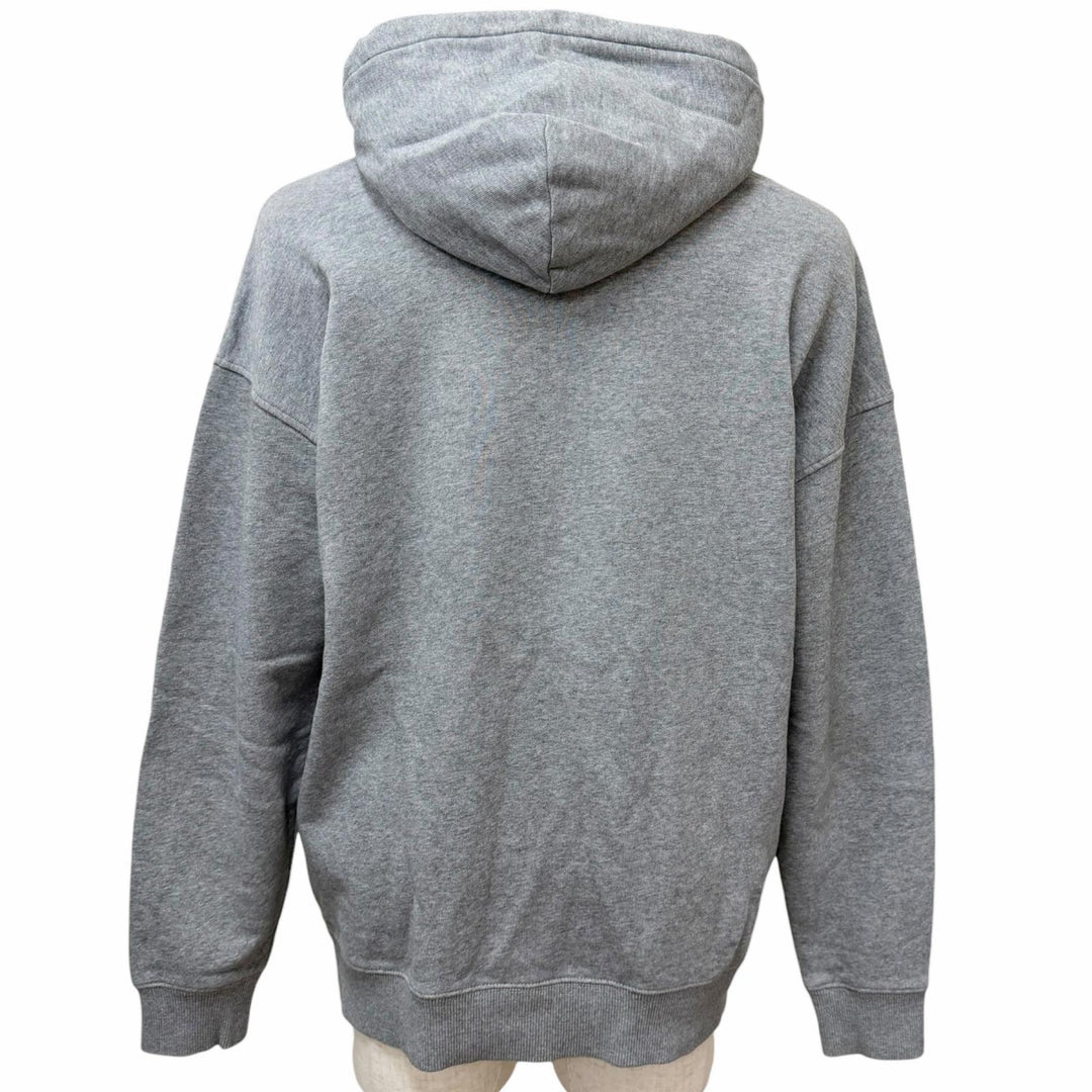 Discounted Great GIVENCHY hoodie Embossed Logo Hoodie Pullover gray cotton