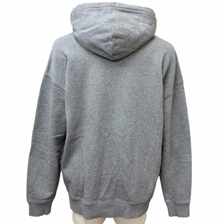 Discounted Great GIVENCHY hoodie Embossed Logo Hoodie Pullover gray cotton