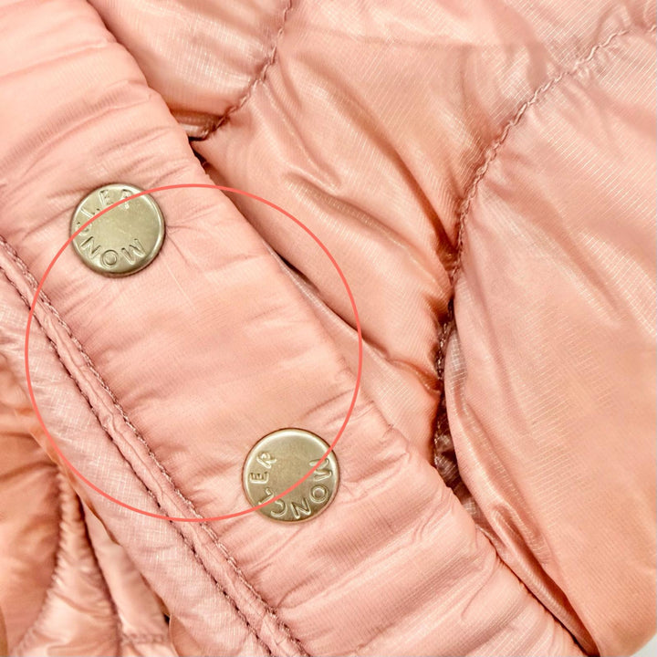 Excellent MONCLER Down jacket ANTHON pink Nylon Women 0 H20931A00019