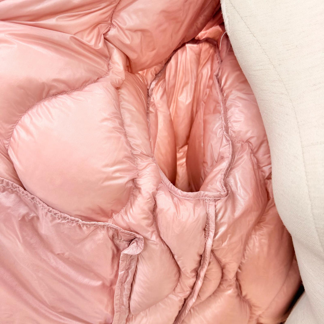 Excellent MONCLER Down jacket ANTHON pink Nylon Women 0 H20931A00019