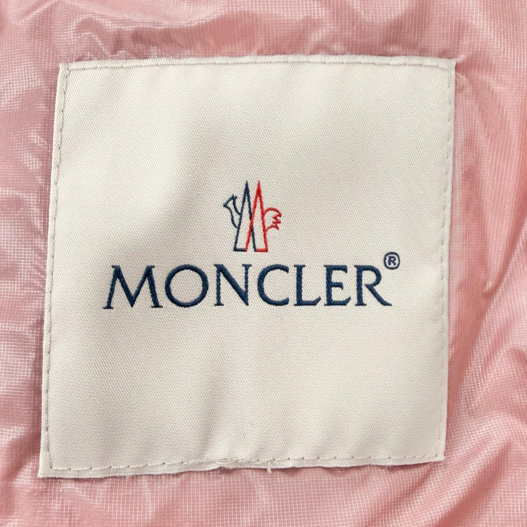 Excellent MONCLER Down jacket ANTHON pink Nylon Women 0 H20931A00019