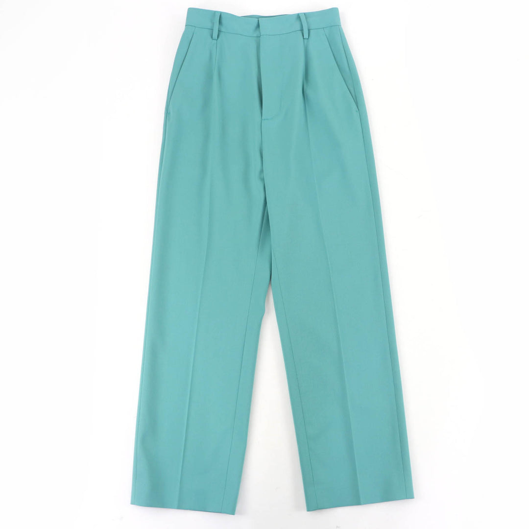 Pristine MM6 Maison Margiela Pants blue polyester Women 42 S52KA0493