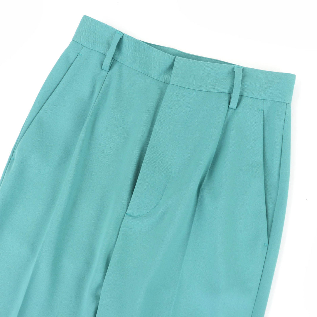 Pristine MM6 Maison Margiela Pants blue polyester Women 42 S52KA0493