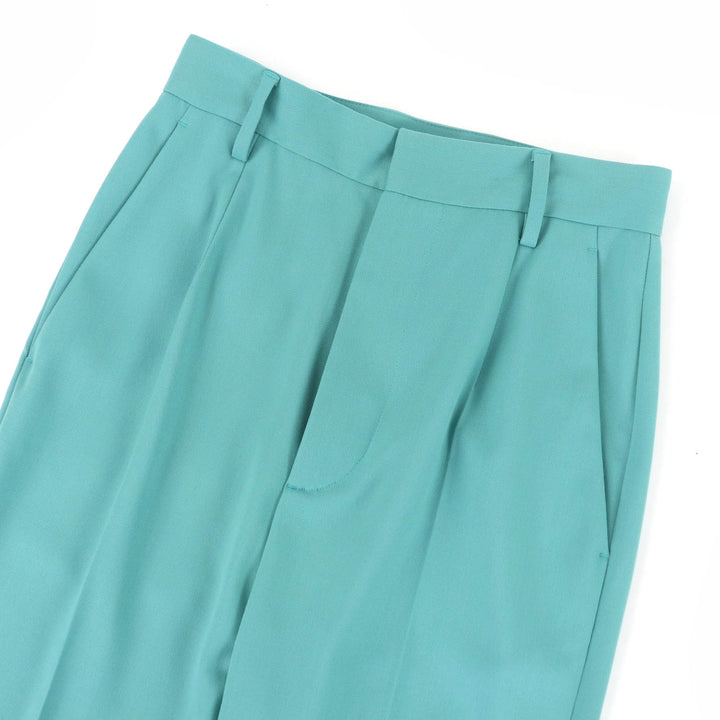 Pristine MM6 Maison Margiela Pants blue polyester Women 42 S52KA0493