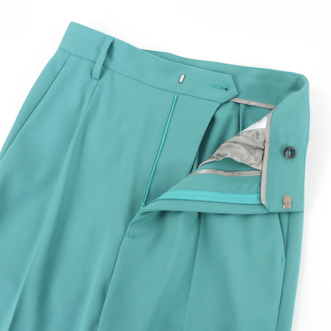 Pristine MM6 Maison Margiela Pants blue polyester Women 42 S52KA0493