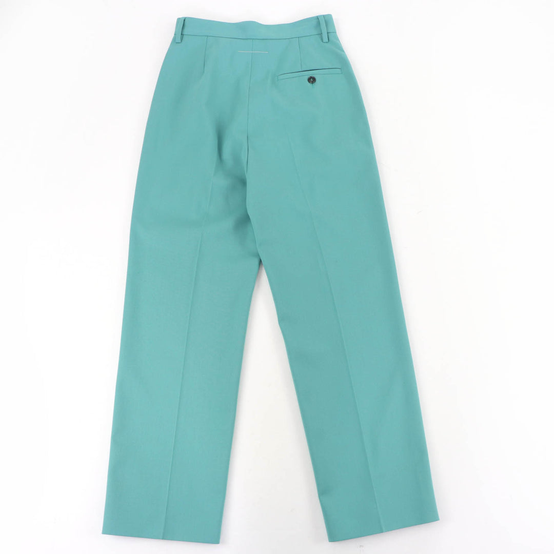 Pristine MM6 Maison Margiela Pants blue polyester Women 42 S52KA0493