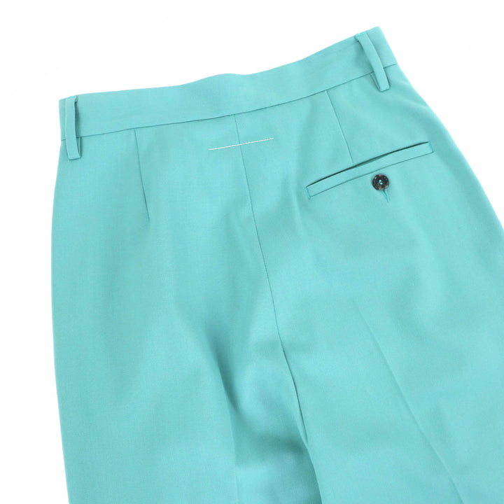 Pristine MM6 Maison Margiela Pants blue polyester Women 42 S52KA0493