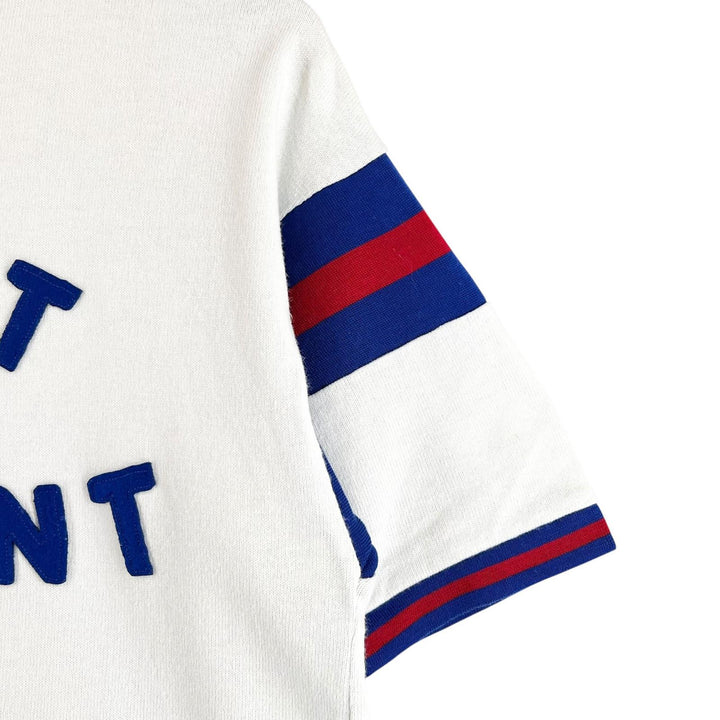 Great SAINT LAURENT PARIS Short sleeve T-shirt white cotton Women XS 672869