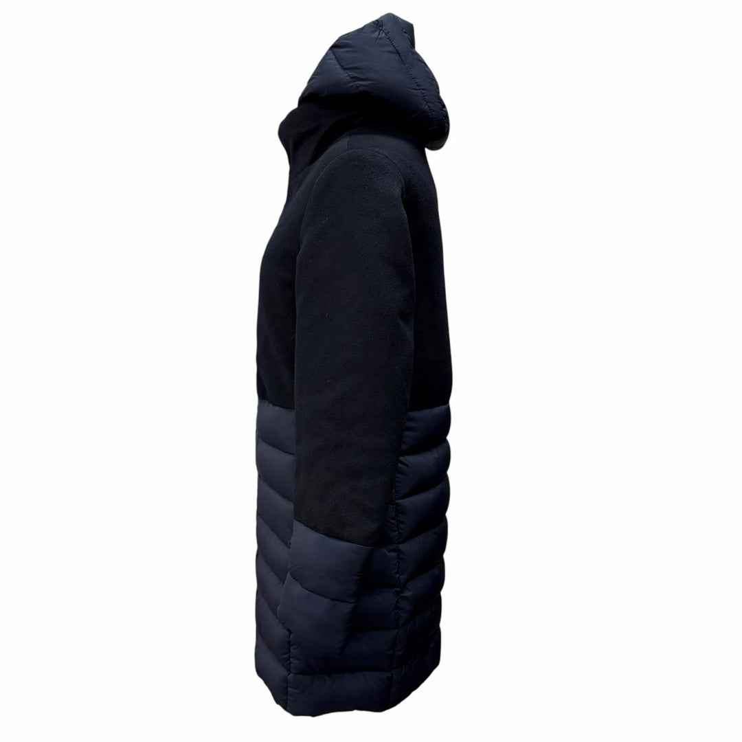 Excellent MOORER down coat ANGELE-LE Navy Virgin wool Women 36