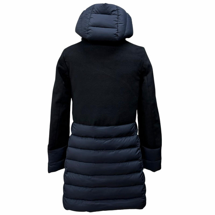 Excellent MOORER down coat ANGELE-LE Navy Virgin wool Women 36