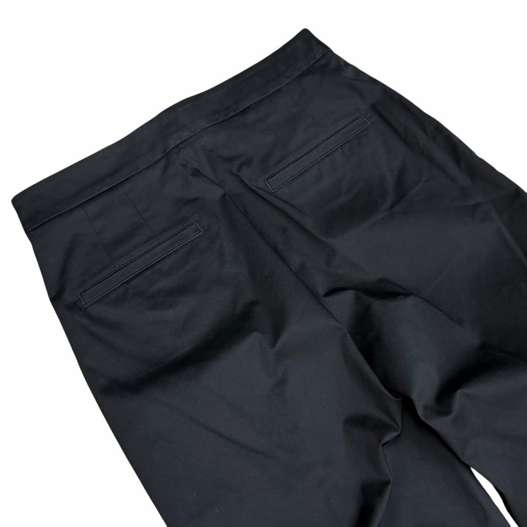 Pristine MONCLER Pants PANTALONE black cotton Women 40
