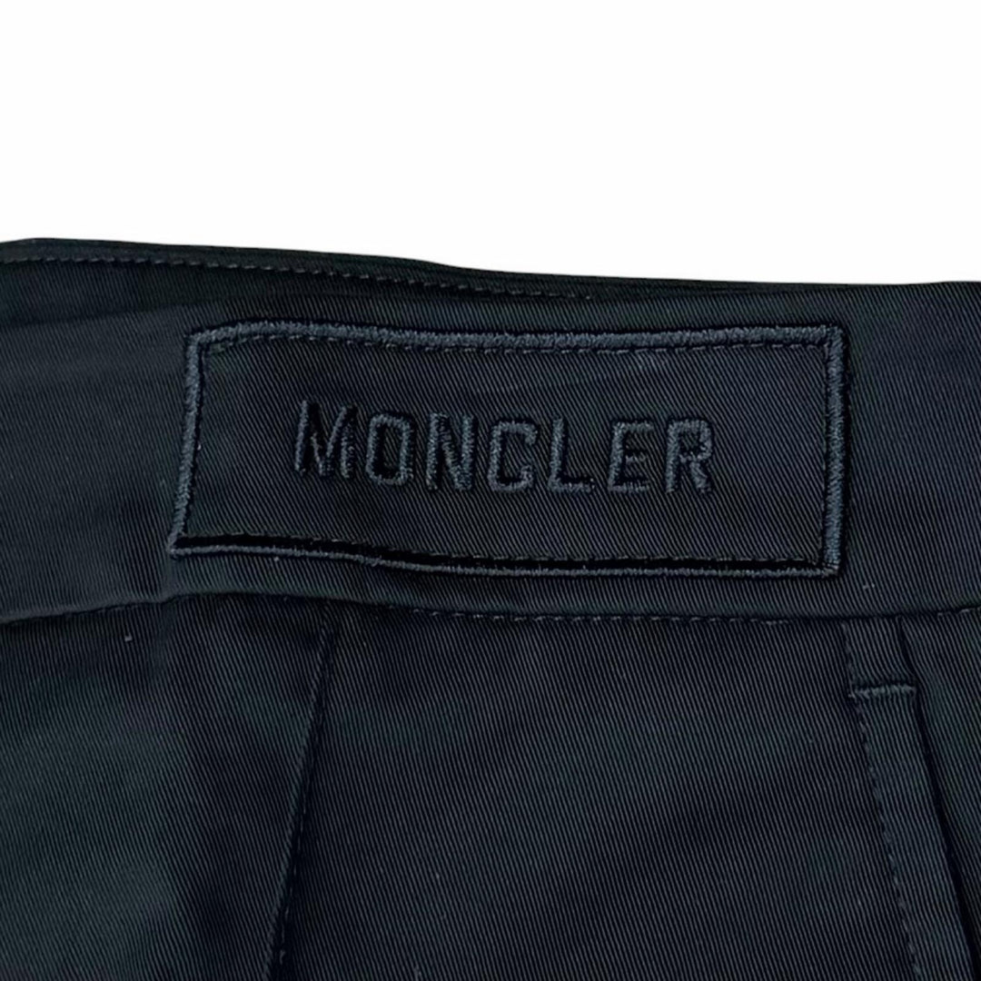 Pristine MONCLER Pants PANTALONE black cotton Women 40
