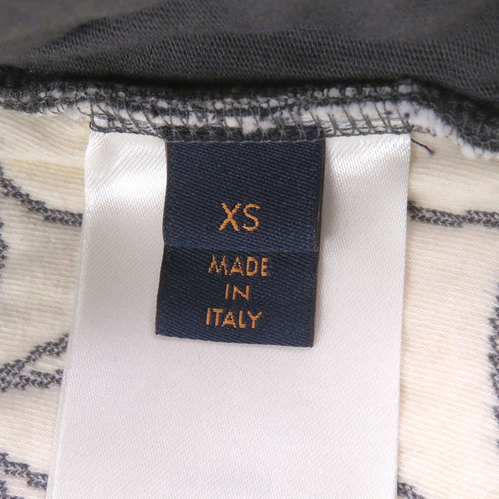 Great LOUIS VUITTON Blouson Monogram LV logo quilting gray cotton mens XS