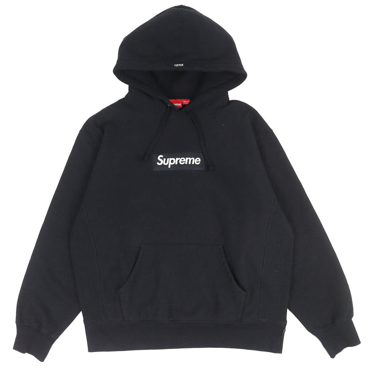 Discounted Very Good Supreme hoodie Box Logo Hooded Sweatshirt black cotton S