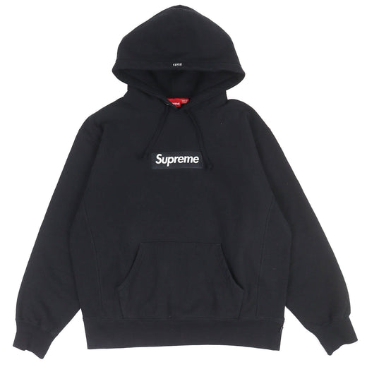 Discounted Very Good Supreme hoodie Box Logo Hooded Sweatshirt black cotton S