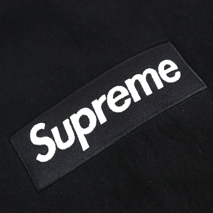 Discounted Very Good Supreme hoodie Box Logo Hooded Sweatshirt black cotton S