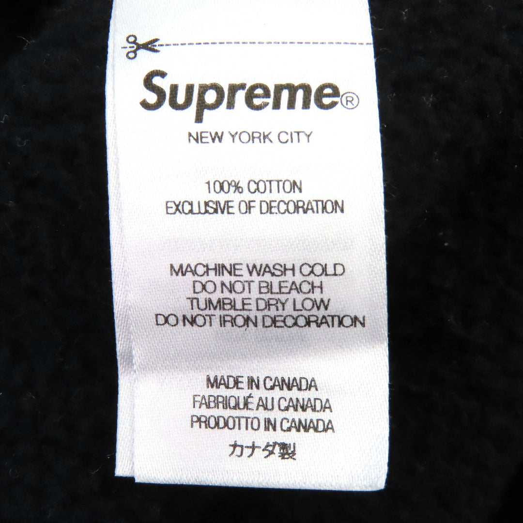 Discounted Very Good Supreme hoodie Box Logo Hooded Sweatshirt black cotton S