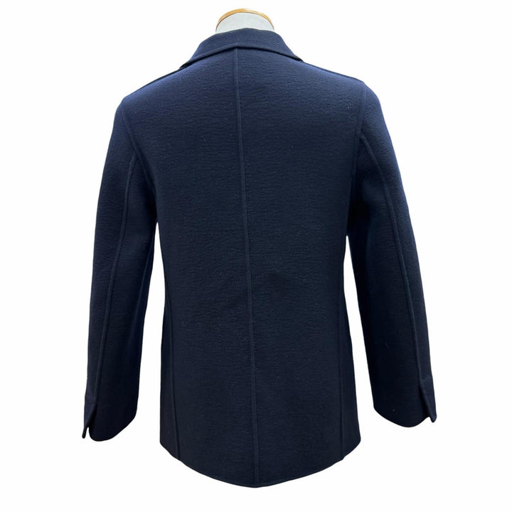 Great JIL SANDER tailored jacket Dark navy wool mens 32
