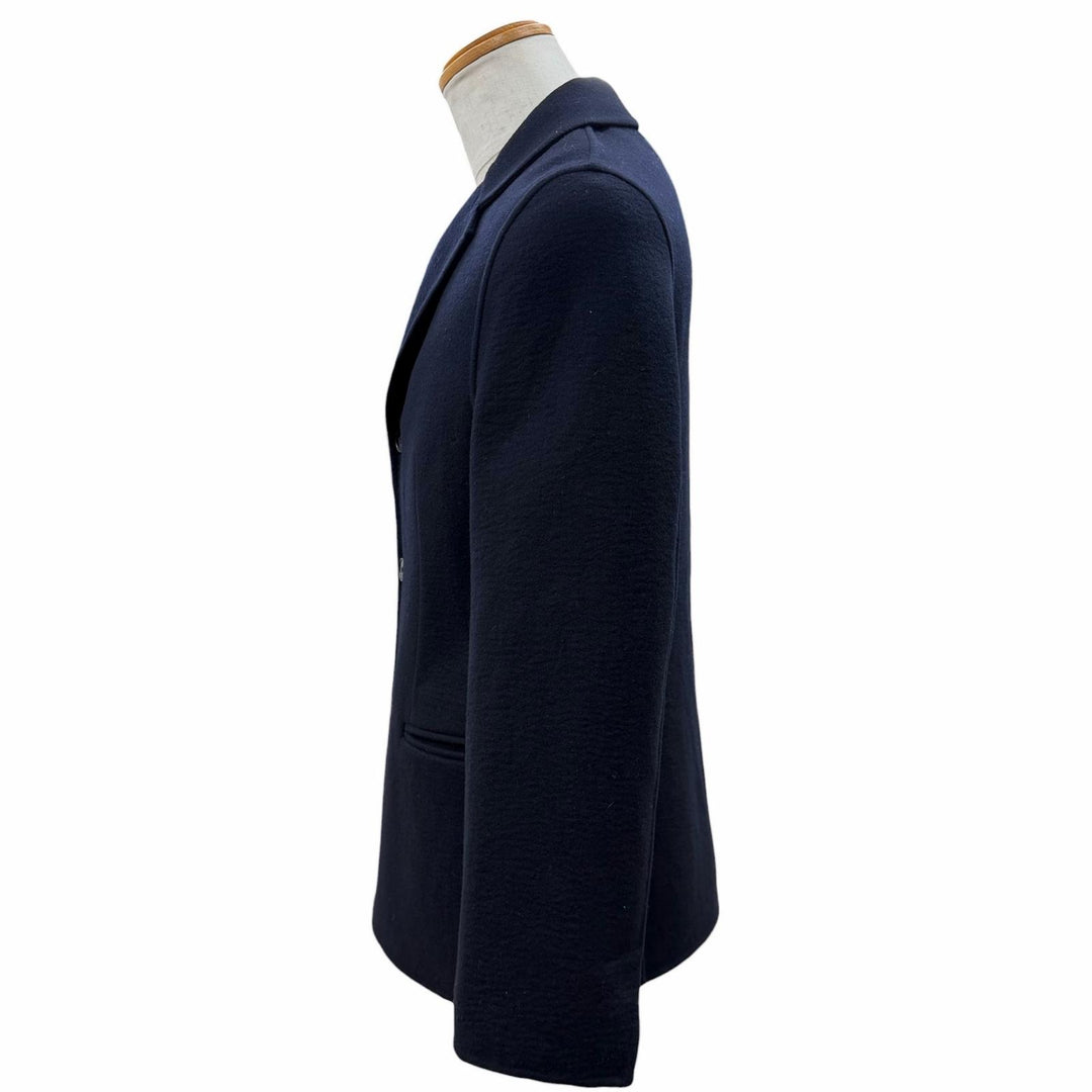 Great JIL SANDER tailored jacket Dark navy wool mens 32