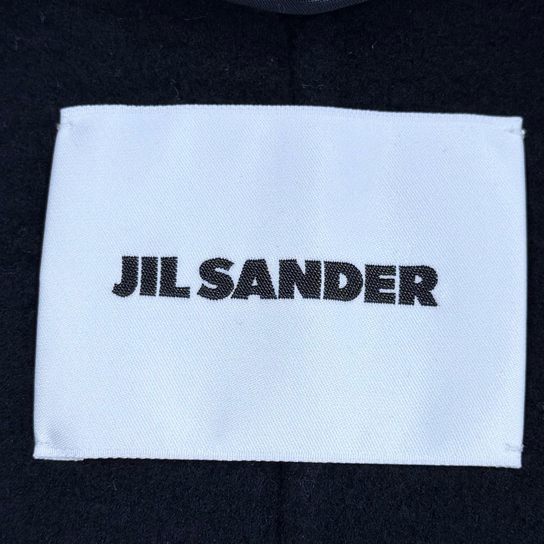 Great JIL SANDER tailored jacket Dark navy wool mens 32