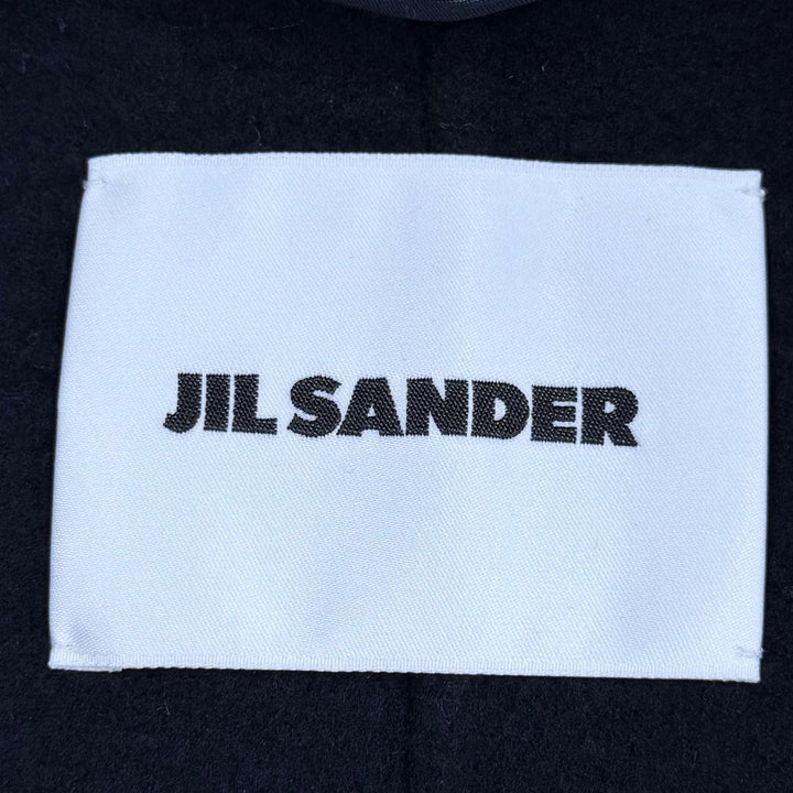 Great JIL SANDER tailored jacket Dark navy wool mens 32