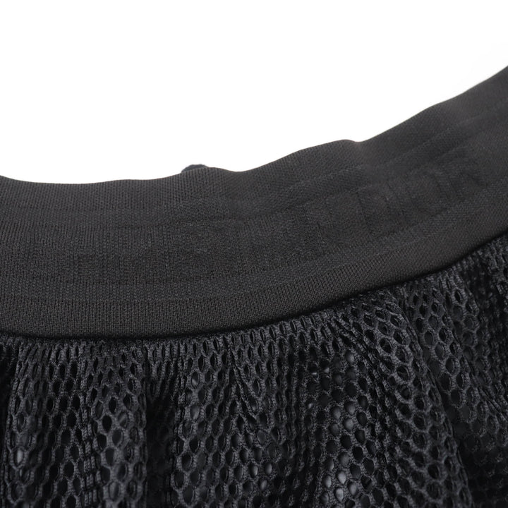 Excellent Christian Dior bottoms Mesh design skirt black 42 117J36A8053