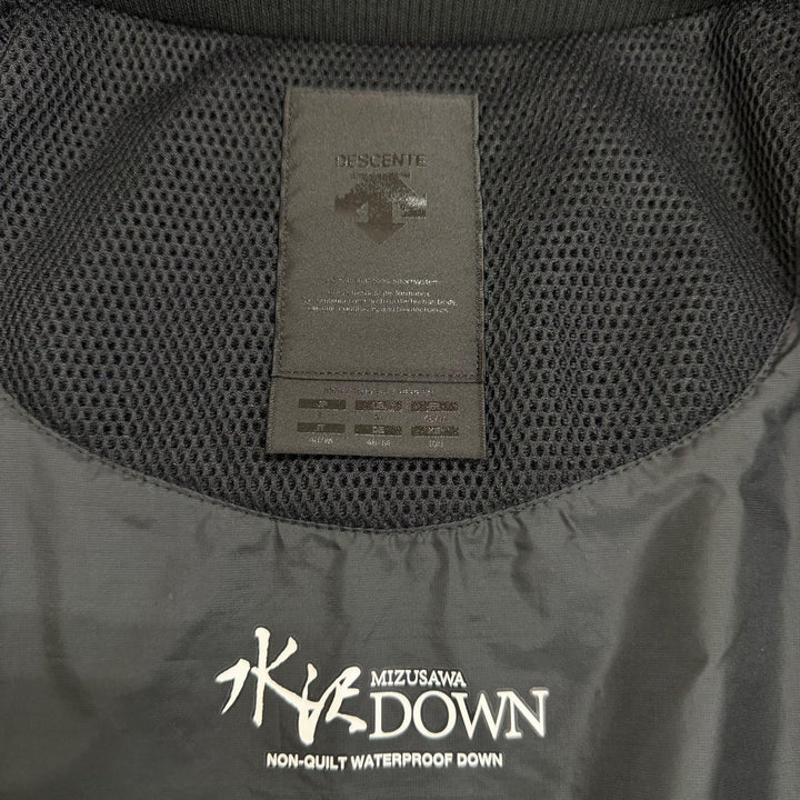 Great DESCENTE ALLTERRAIN Down jacket Mountaineer Mizusawa down black