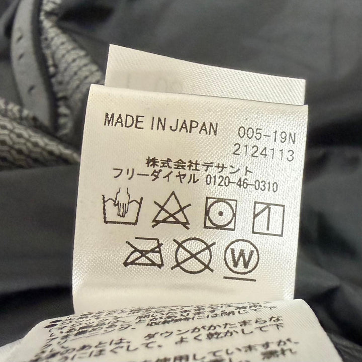 Great DESCENTE ALLTERRAIN Down jacket Mountaineer Mizusawa down black