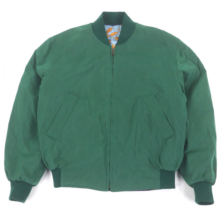 Excellent HERMES Jacket Quart de Parseveaux reversible bomber jacket