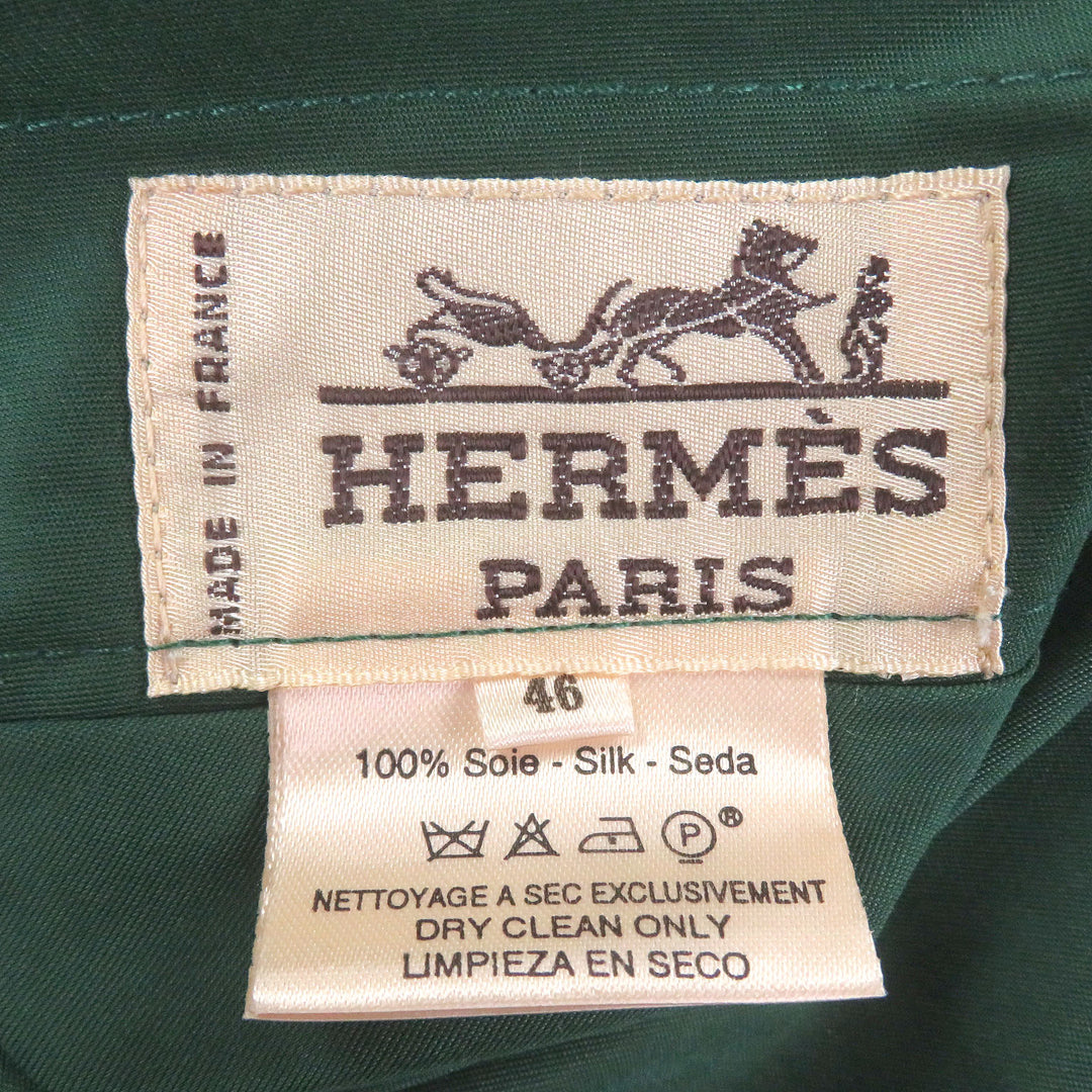 Excellent HERMES Jacket Quart de Parseveaux reversible bomber jacket