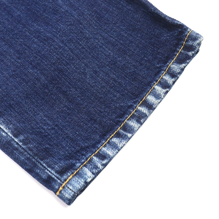 Discounted Great DSQUARED2 Denim pants RUN DAN JEAN Logo leather patch 44 S74LB0577