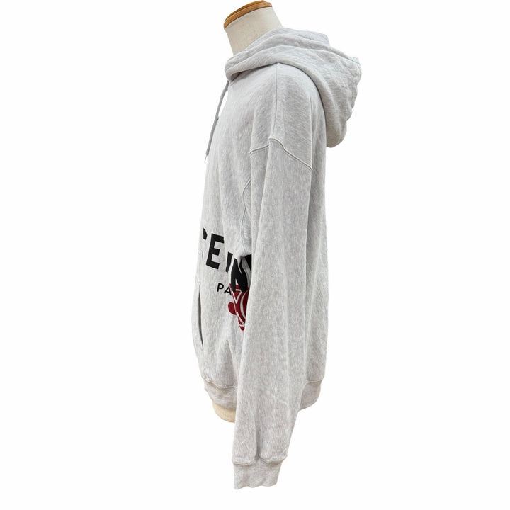 Great CELINE hoodie Light gray cotton mens L RY0S2670Q