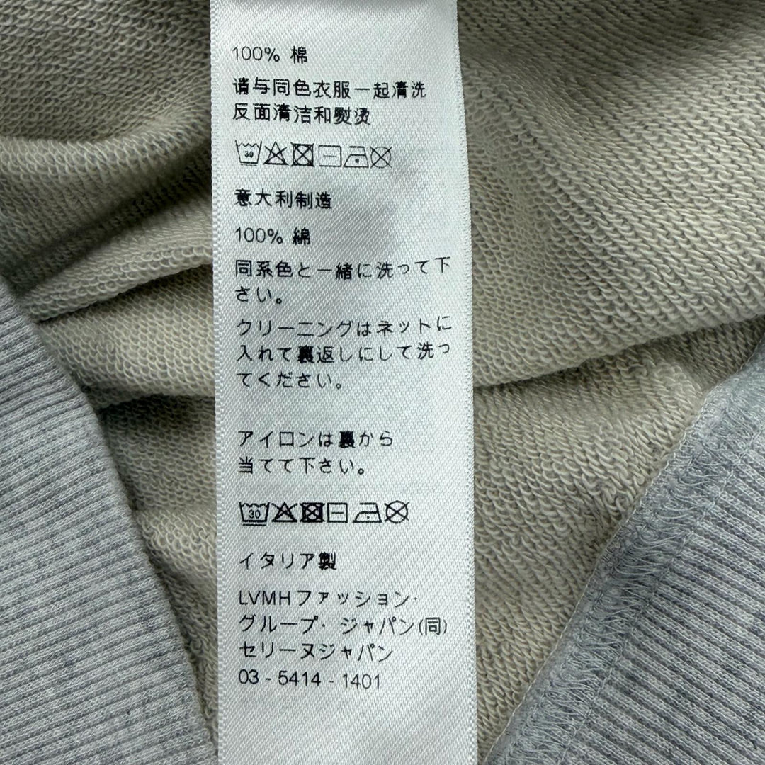 Great CELINE hoodie Light gray cotton mens L RY0S2670Q