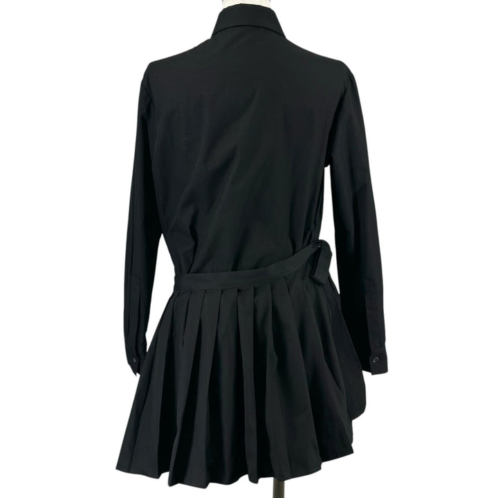 Excellent REGULATION YohjiYamamoto one piece shirt black cotton Women 1