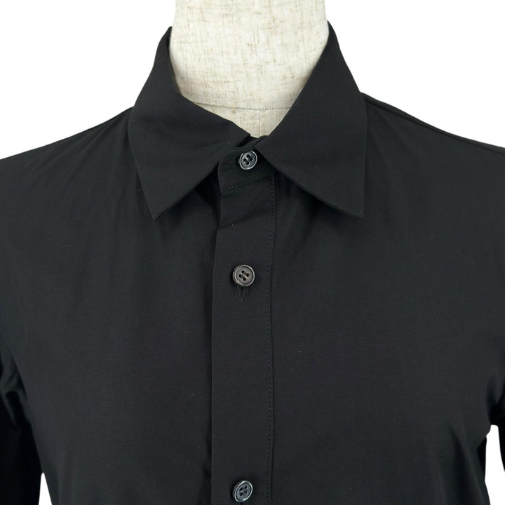 Excellent REGULATION YohjiYamamoto one piece shirt black cotton Women 1