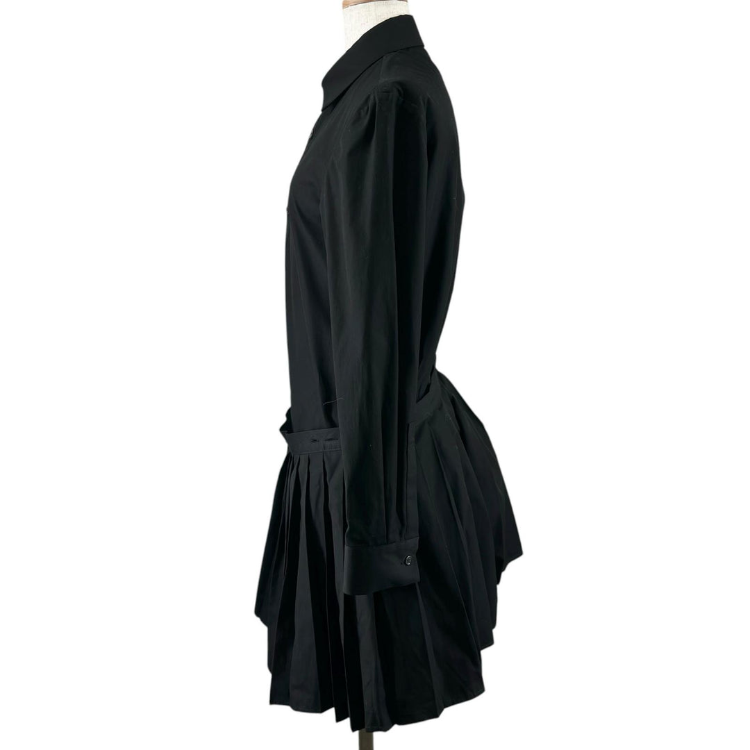 Excellent REGULATION YohjiYamamoto one piece shirt black cotton Women 1
