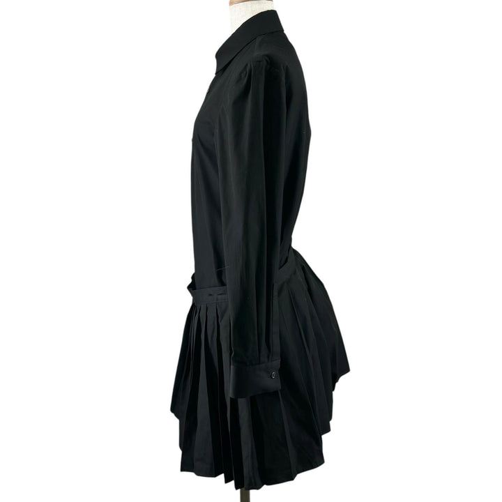 Excellent REGULATION YohjiYamamoto one piece shirt black cotton Women 1