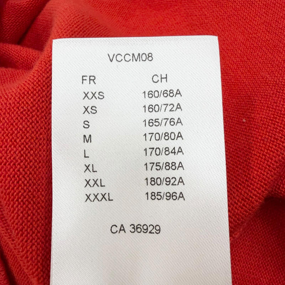 Excellent LOUIS VUITTON Short sleeve knit Logo design crew neck
