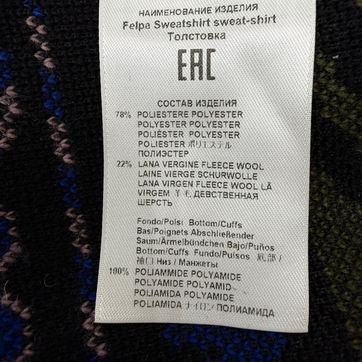 Great ETRO Jacket Hooded Zip-Up Boa multicolor polyester mens IT 44