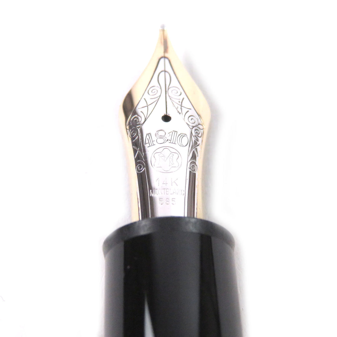 Great MONTBLANC fountain pen Meisterstück 149 black 14K mens