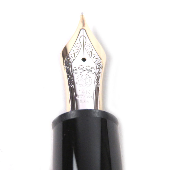 Great MONTBLANC fountain pen Meisterstück 149 black 14K mens