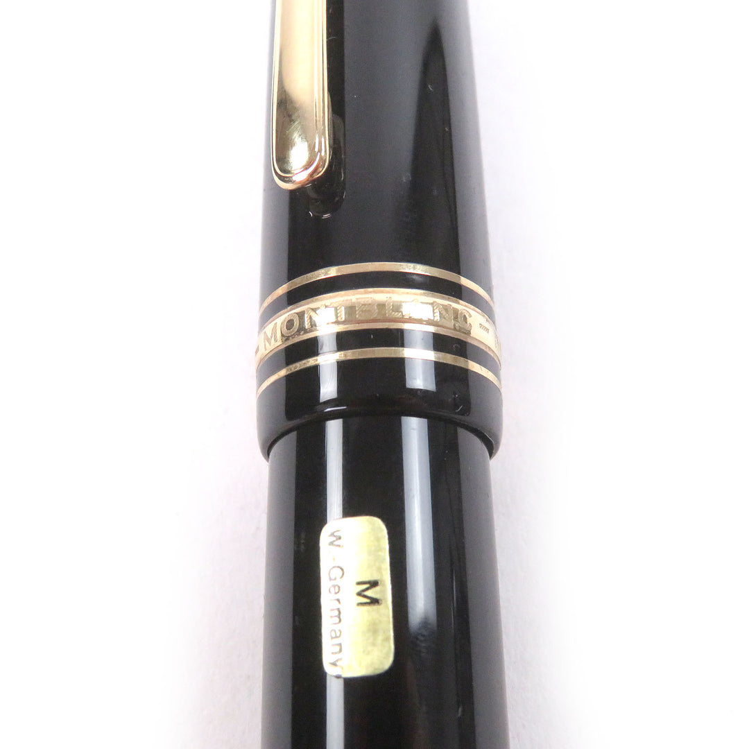 Great MONTBLANC fountain pen Meisterstück 149 black 14K mens
