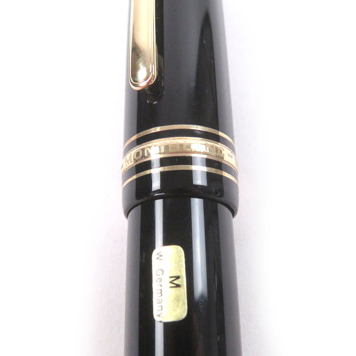 Great MONTBLANC fountain pen Meisterstück 149 black 14K mens