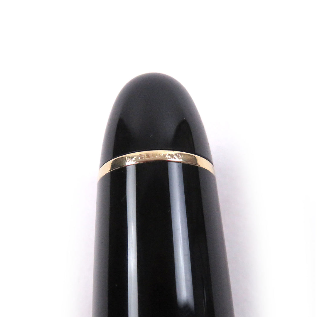 Great MONTBLANC fountain pen Meisterstück 149 black 14K mens