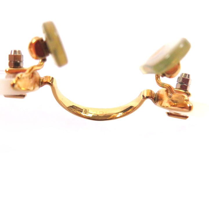 Very Good Cartier Glasses 2C Decor Two-Point Rimless gold