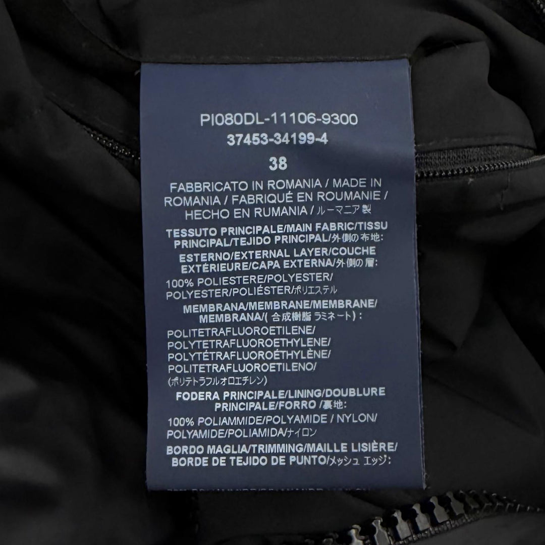 Great Herno down coat Laminar black polyester Women 38 PI080DL
