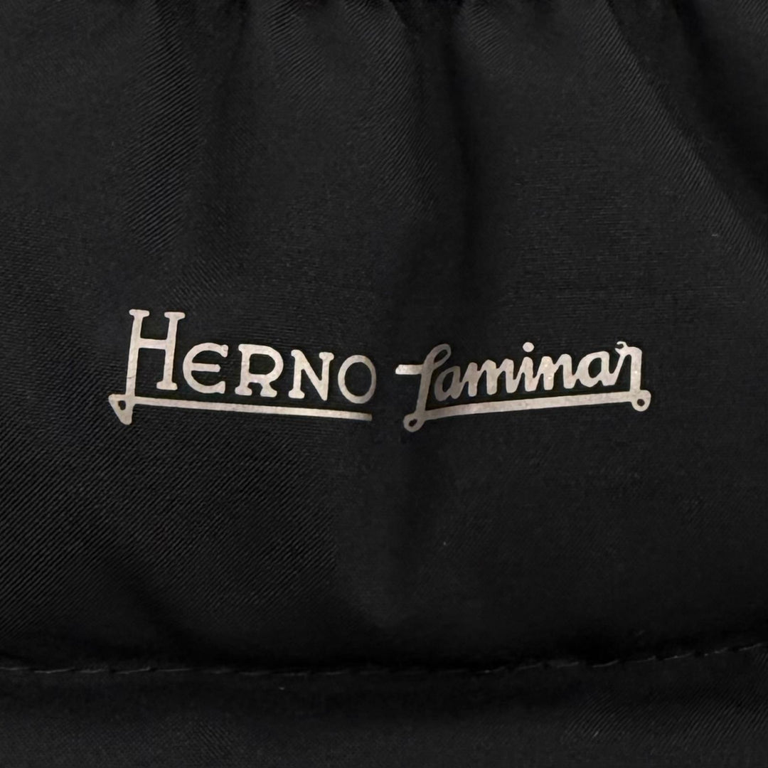 Great Herno down coat Laminar black polyester Women 38 PI080DL